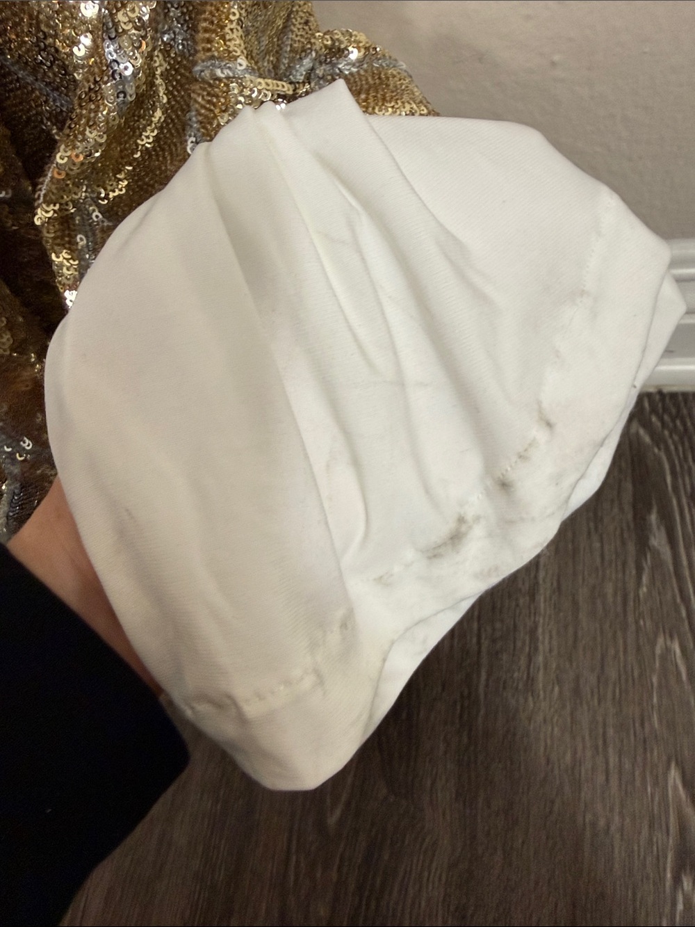 Zhivago Mean Streets Gown Gold Sequins - Picture 12 of 12
